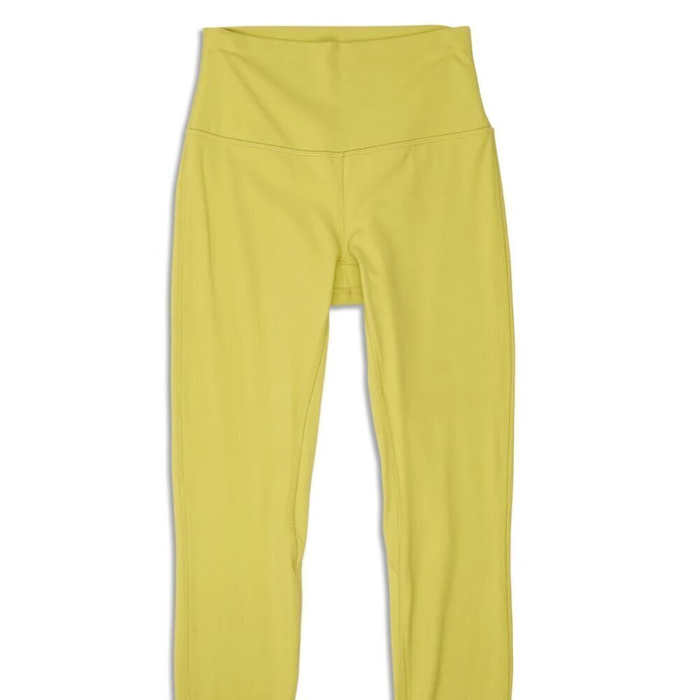 Lululemon Align High Rise Legging Sz 0 Yellow Pear